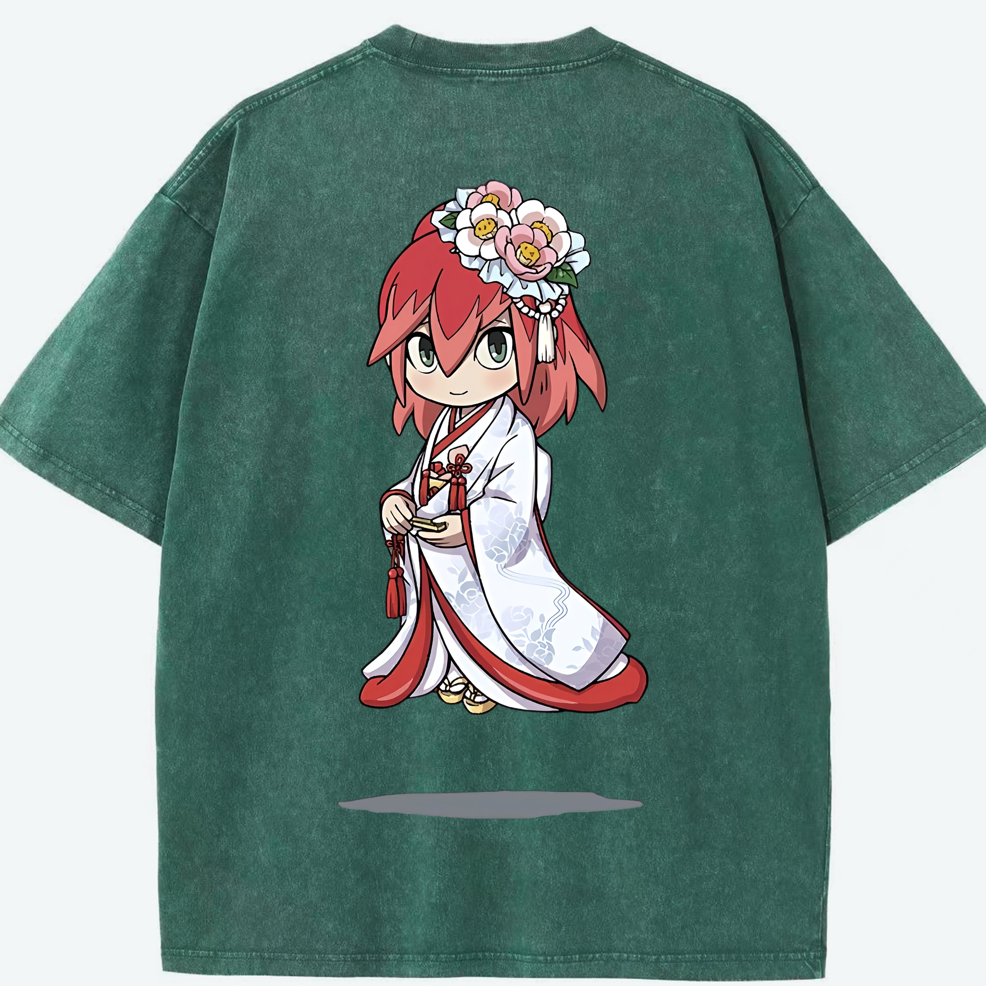 （画像用） 妖怪ウォッチ Yo-kai Watch 綿100% ヴィンテージ風 半袖Tシャツ（背面プリント）